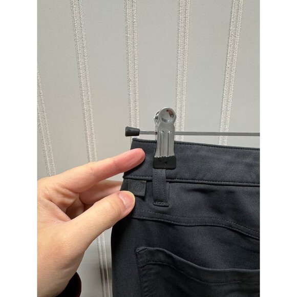 Lululemon ABC Slim-Fit Pant 32" *Warpstreme Men’s Black Size 31 - Picture 3 of 7